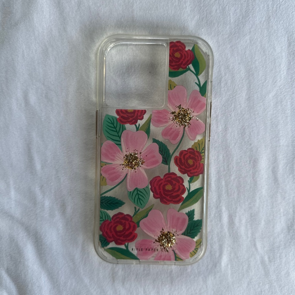 Case mate rifle paper iPhone 14 pro case